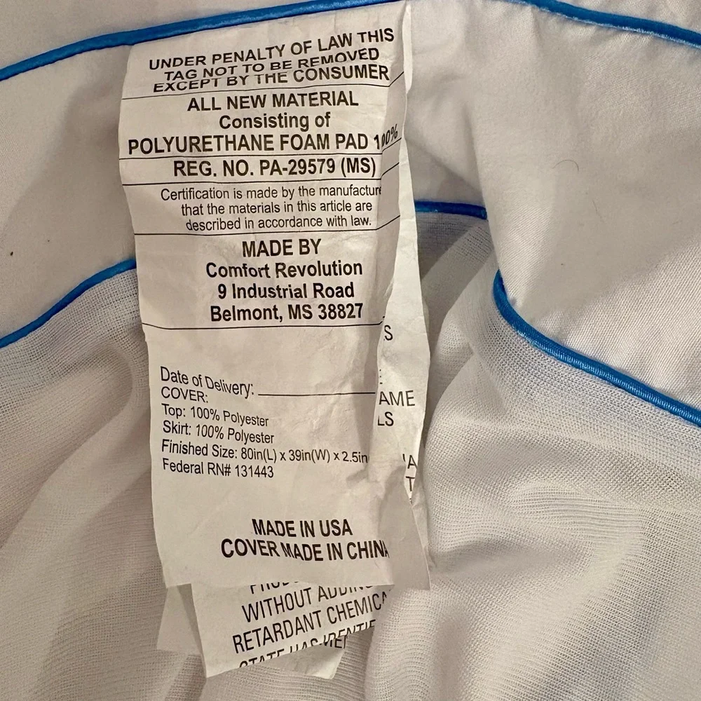 Twin XL Mattress cover